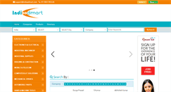 Desktop Screenshot of indiaadmart.com
